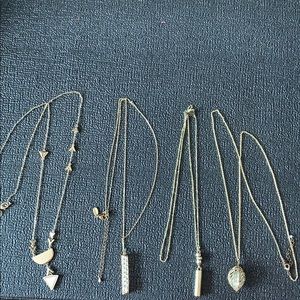 6 necklace bundle! Express & francescas